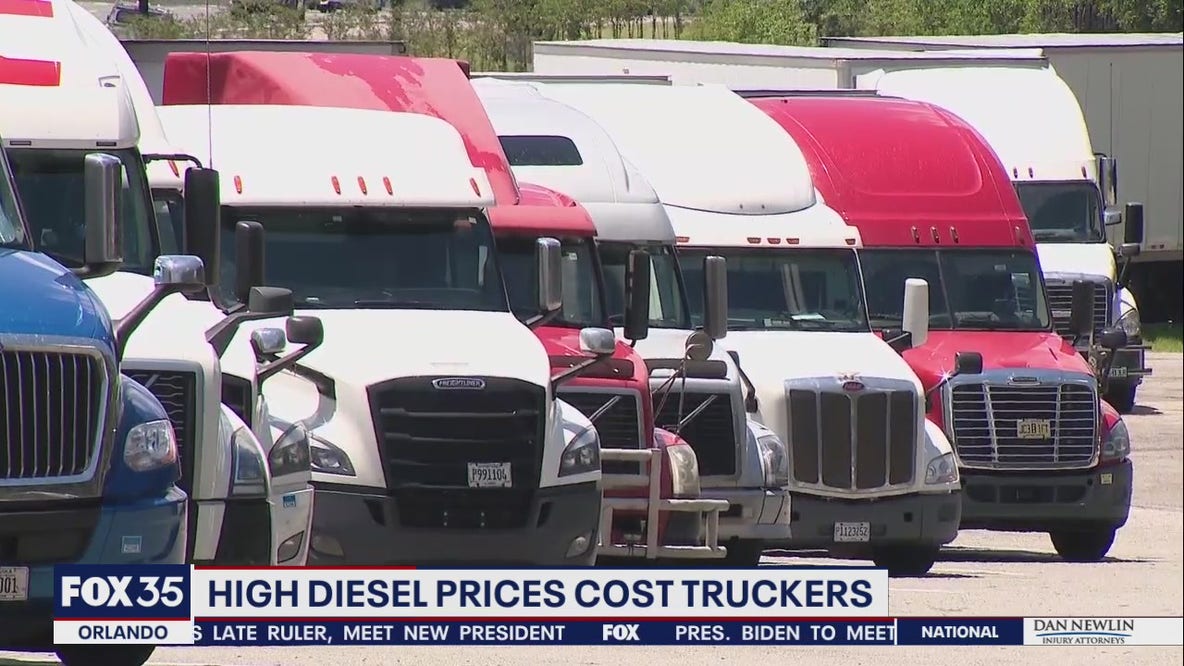 High diesel prices cost truckers